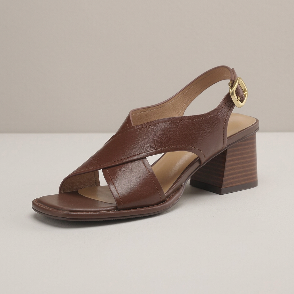 Sandales Femme avec Talon Bloc Sculptural Lucyle