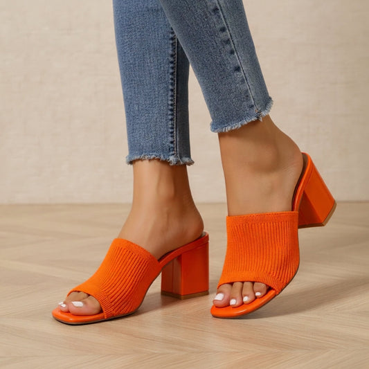 Sandales Femme avec Talons Blocs et Semelle Souple Lucyle