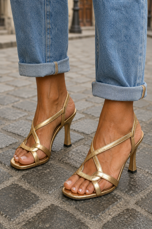 Sandales Femme avec Talons Équilibrés Lucyle