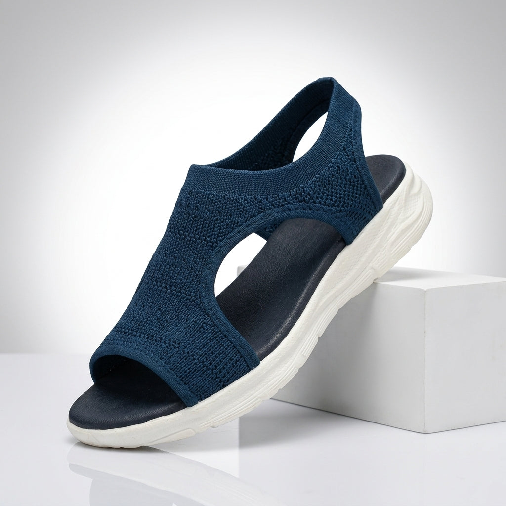 Sandales Femme avec Tige en Tricot Extensible Lucyle