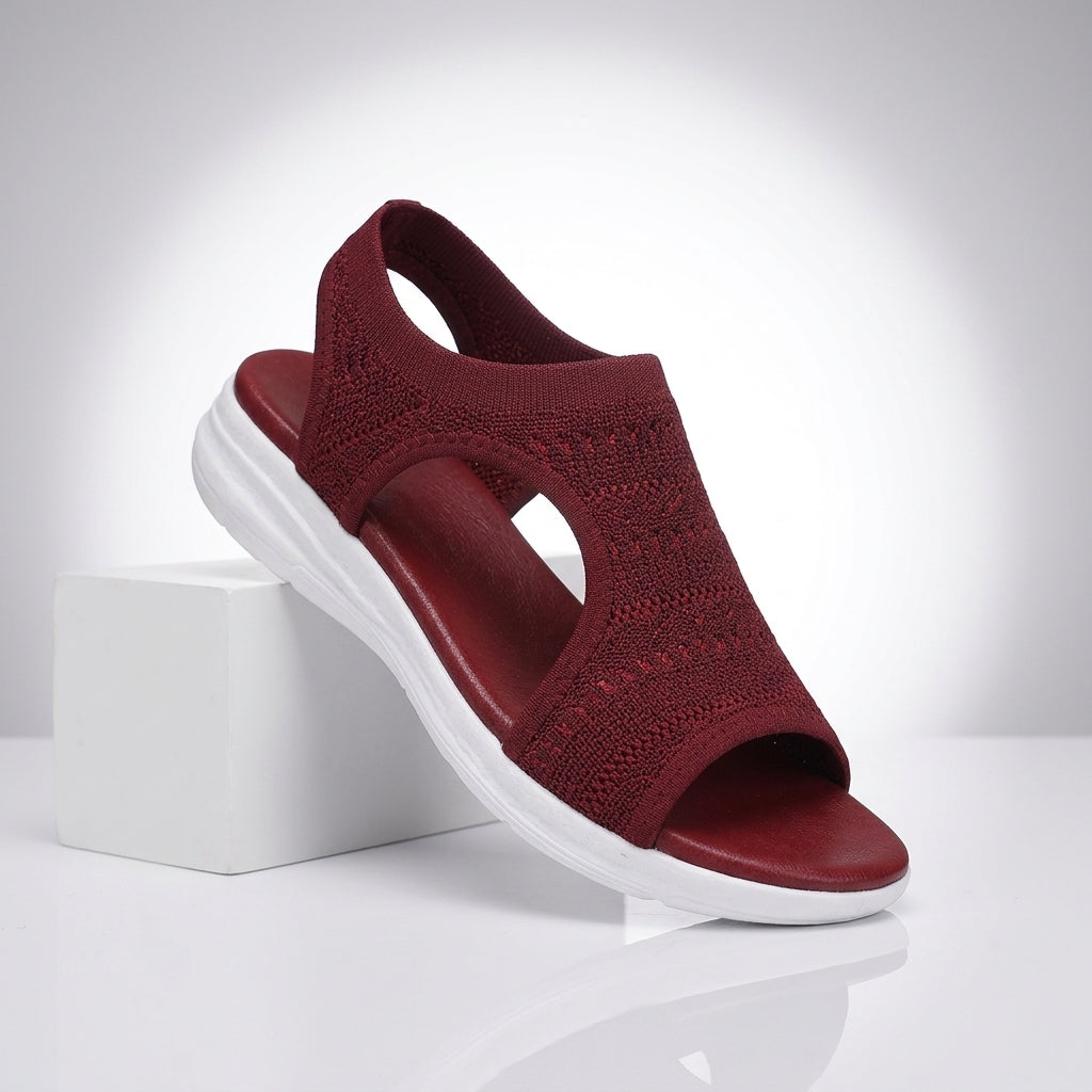 Sandales Femme avec Tige en Tricot Extensible Lucyle