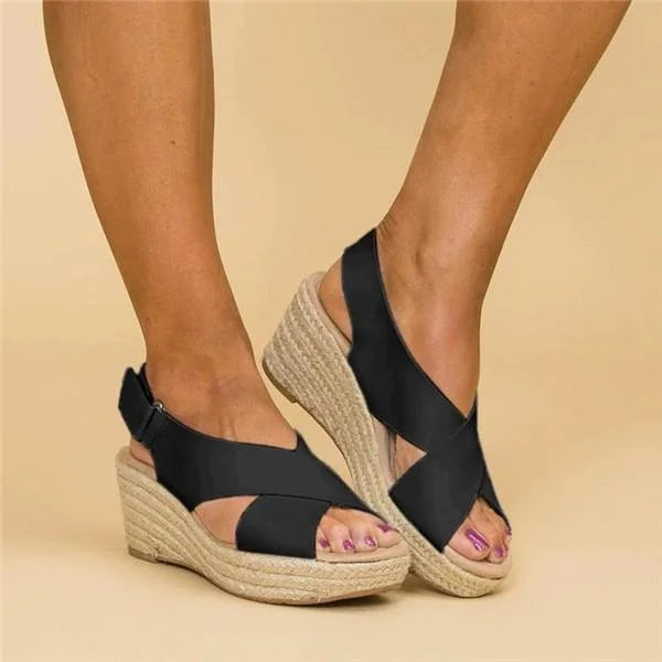 Sandales d'été Femme avec Absorption des Chocs Lucyle