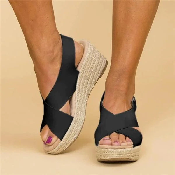 Sandales d'été Femme avec Absorption des Chocs Lucyle