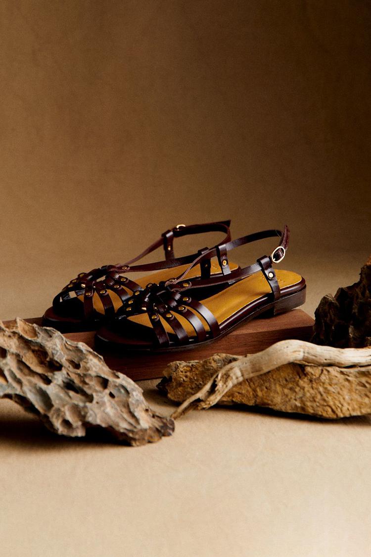 Sandales d'été Femme avec Bretelles Tissées Lucyle