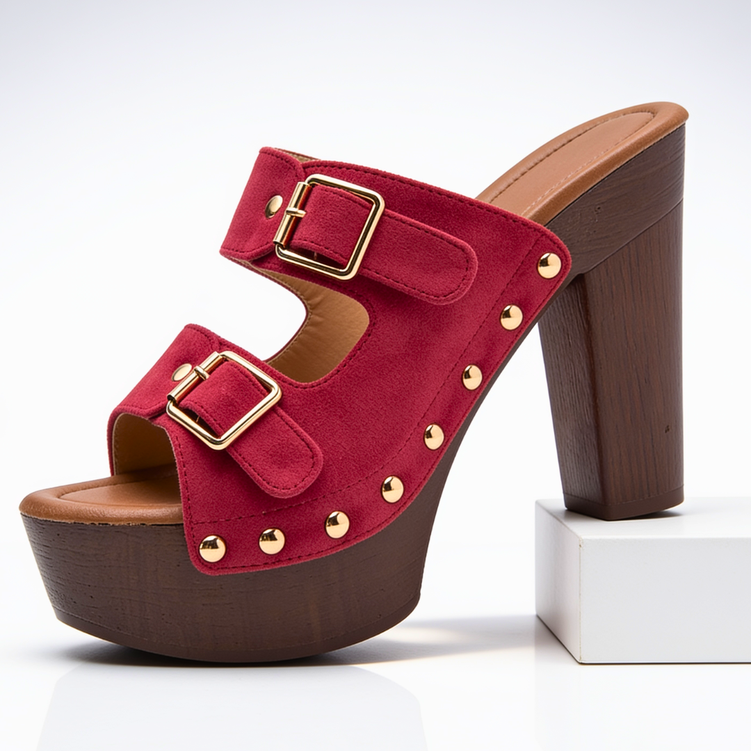 Talons Plateforme Femme avec Brides Réglables Lucyle
