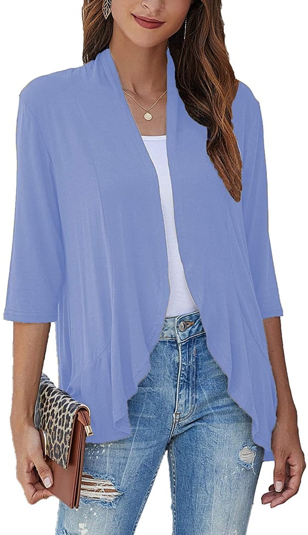 Veste en Tricot Femme avec Devant Ouvert Lucyle