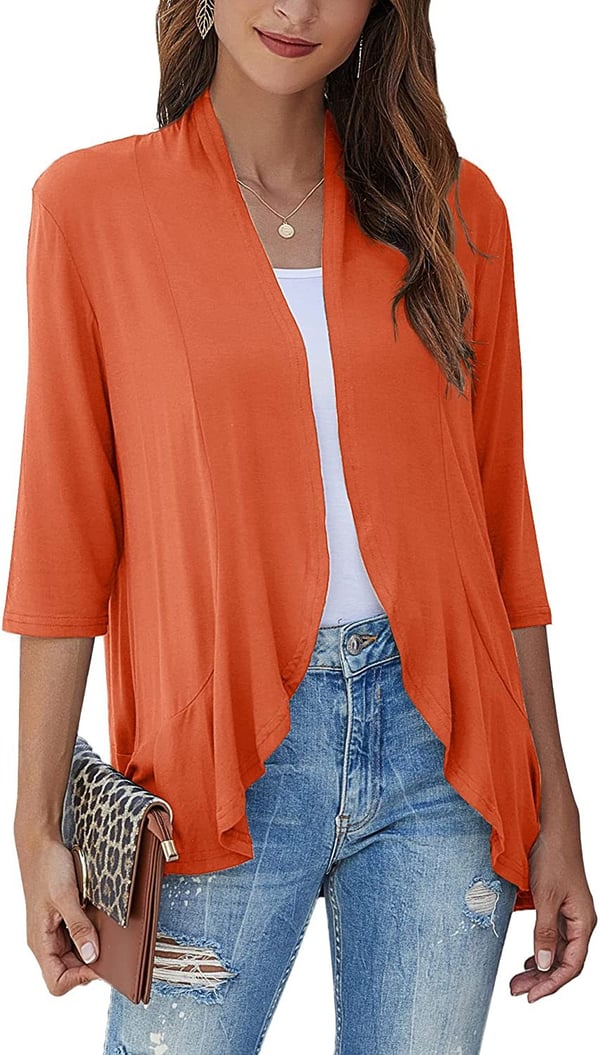 Veste en Tricot Femme avec Devant Ouvert Lucyle